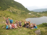 Похід по Українських Карпатах. Озеро Татул